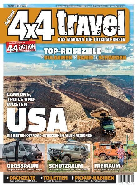 4×4 travel – April 2023 Cover