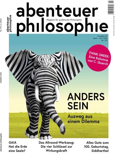 Abenteuer Philosophie – April-Juni 2023 Cover
