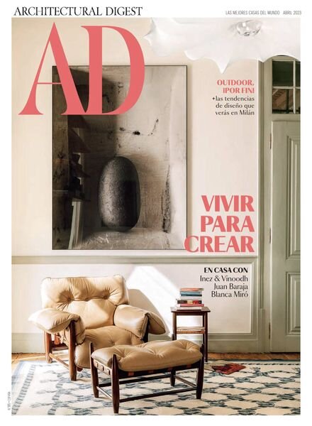 AD Architectural Digest Espana – abril 2023 Cover