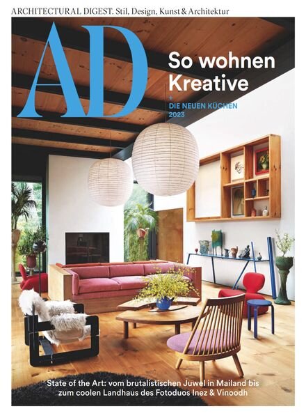 AD Architectural Digest Germany – April 2023 Cover