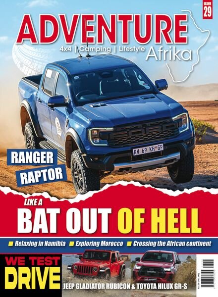 Adventure Afrika – March 2023 Cover