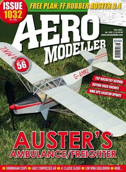 AeroModeller – Issue 1032 – May 2023 Cover