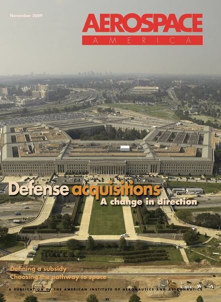 Aerospace America – November 2009 Cover