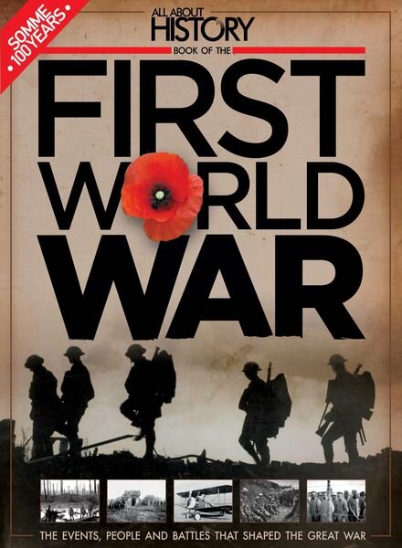 All About – History Book of The First World War – August 2016 Cover