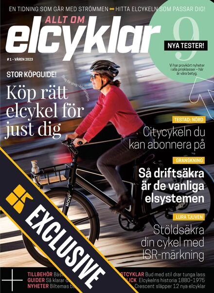 Allt om Elcyklar – 31 mars 2023 Cover