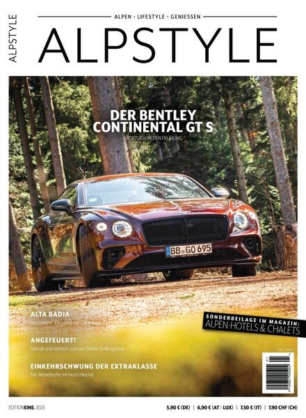 ALPSTYLE – April 2023 Cover