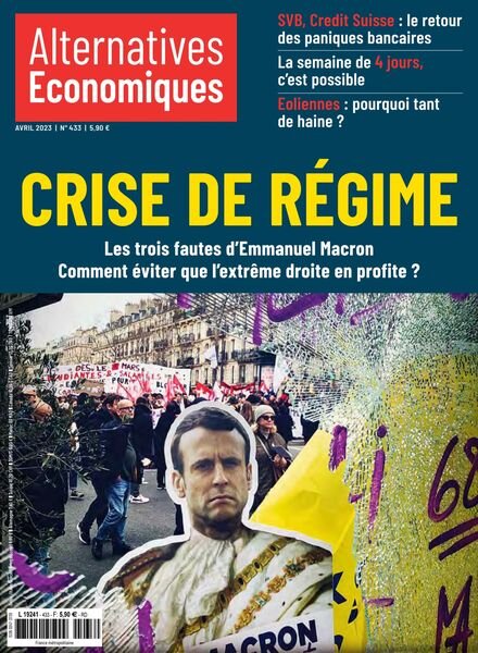 Alternatives economiques – Avril 2023 Cover