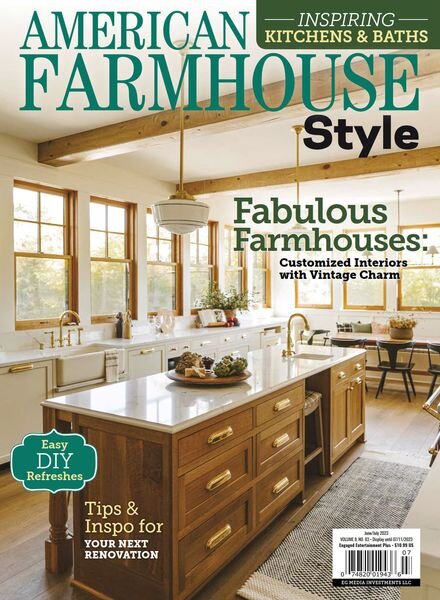 American Farmhouse Style – June-July 2023 Cover