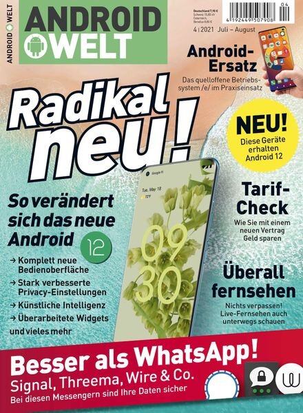 AndroidWelt – Juli-August 2021 Cover
