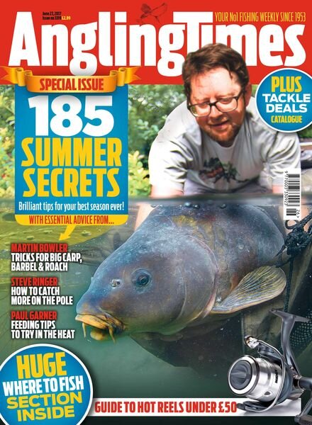 Angling Times – 27 June 2017 Cover