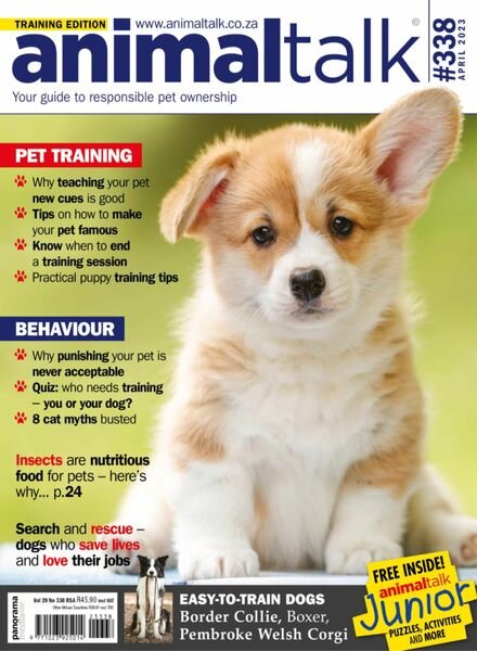 Animal Talk – March 2023 Cover