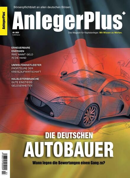 AnlegerPlus – April 2023 Cover