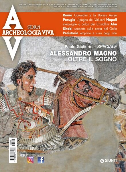 Archeologia Viva – Maggio-Giugno 2023 Cover