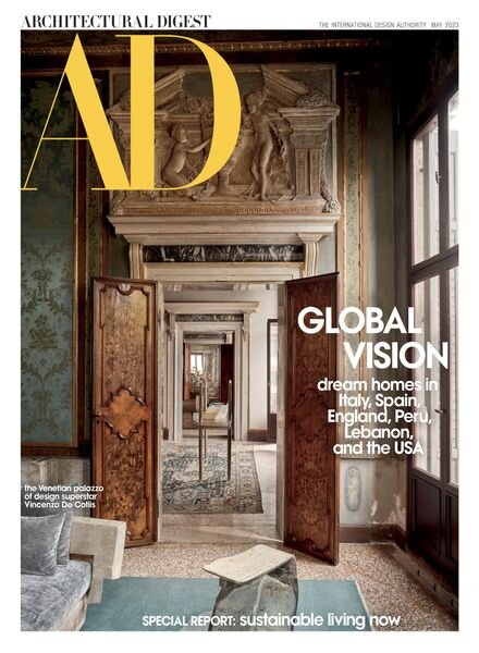 Architectural Digest USA – May 2023 Cover