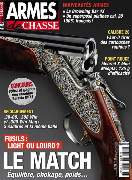 Armes de Chasse – Avril-Juin 2023 Cover