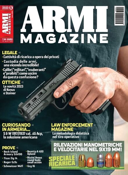 Armi Magazine – maggio 2023 Cover