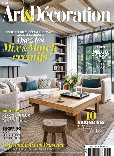 Art & Decoration – avril 2023 Cover