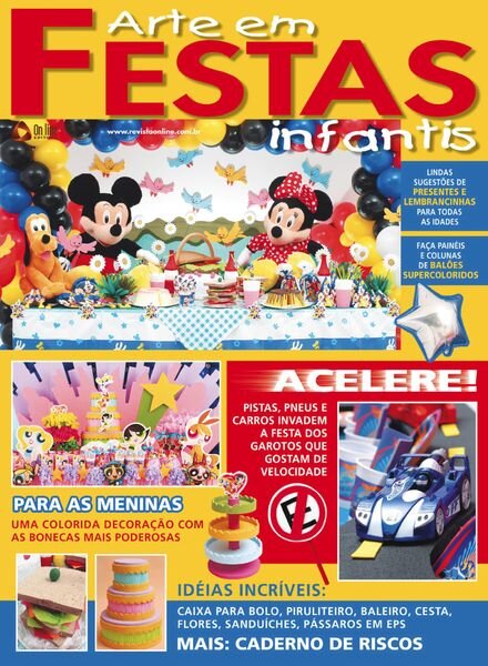 Arte em Festas Infantis – dezembro 2022 Cover
