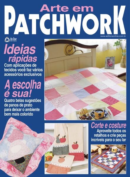 Arte em Patchwork – fevereiro 2023 Cover