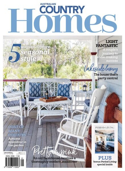 Australian Country Homes – April 2023 Cover