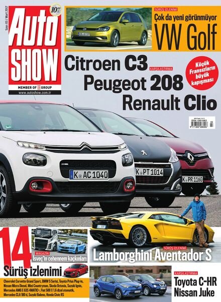 Auto Show – 01 Mart 2017 Cover