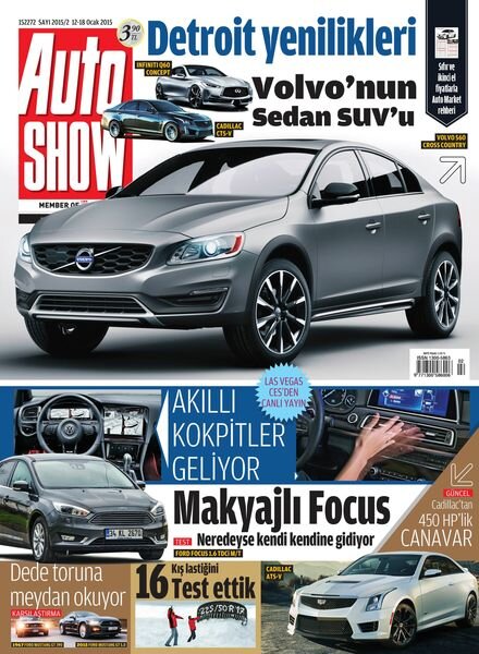 Auto Show – 12 Ocak 2015 Cover