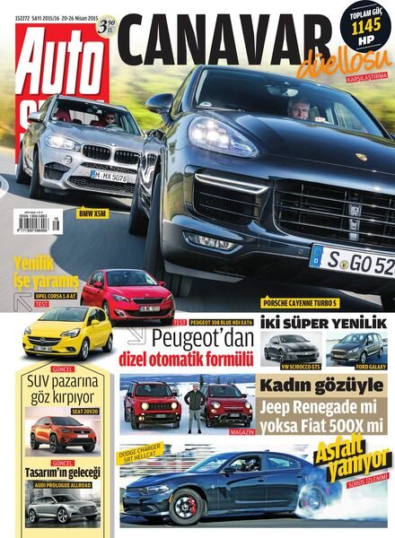Auto Show – 20 Nisan 2015 Cover