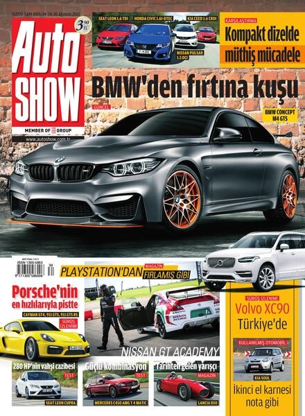 Auto Show – 24 Agustos 2015 Cover