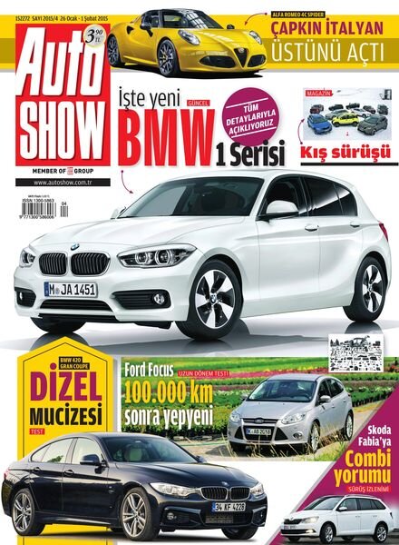Auto Show – 26 Ocak 2015 Cover