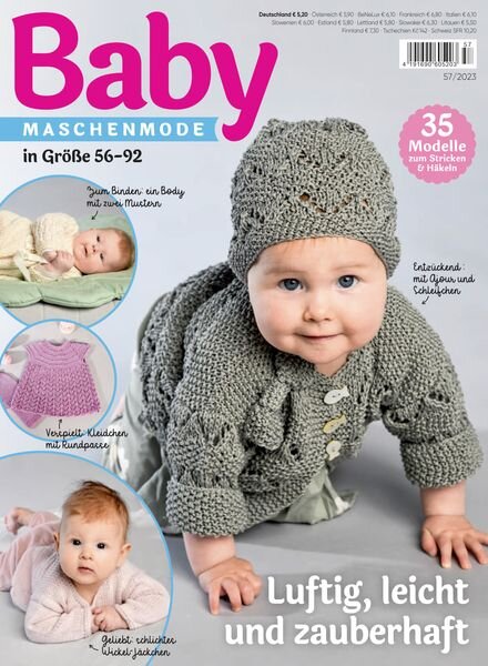 Baby Maschenmode – Nr 57 2023 Cover