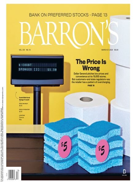 Barron’s – March 27 2023 Cover