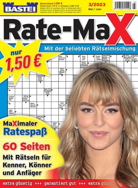 Bastei Rate-Max – April 2023 Cover