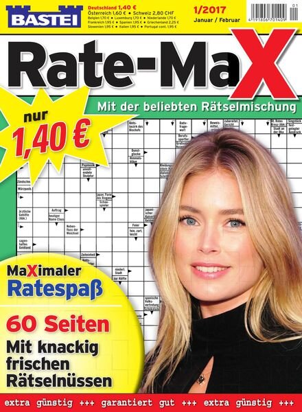 Bastei Rate-Max – Dezember 2016 Cover
