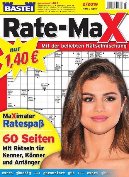 Bastei Rate-Max – Februar 2019 Cover