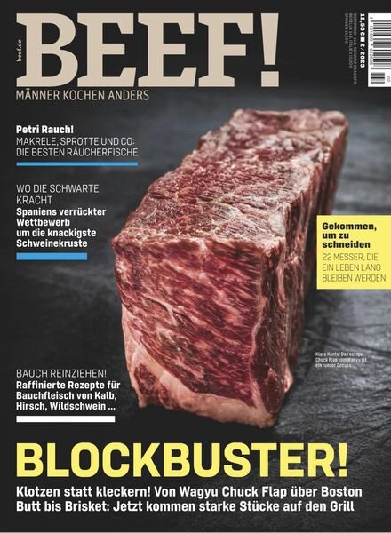 Beef! Germany – Marz-April 2023 Cover