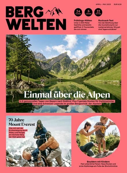 Bergwelten Germany – April-Mai 2023 Cover