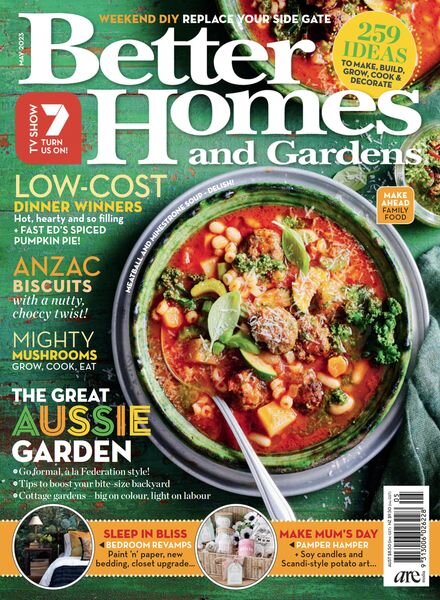 Better Homes and Gardens Australia – May 2023 Cover