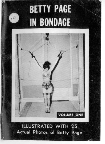 Betty Page in bondage – n 1 1960 Cover