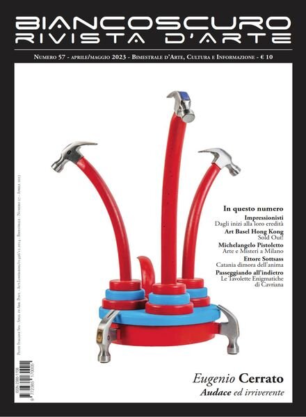 Biancoscuro Rivista d’Arte – Aprile-Maggio 2023 Cover