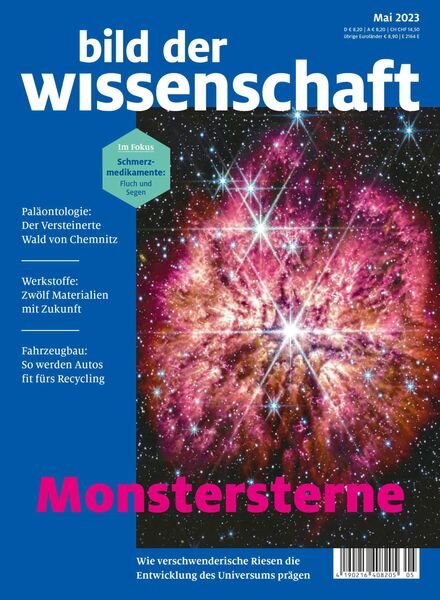 Bild der Wissenschaft – Mai 2023 Cover