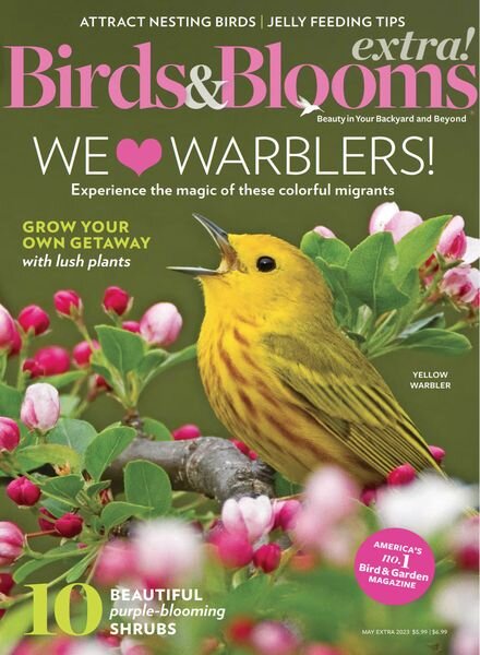 Birds and Blooms Extra – May 2023 Cover