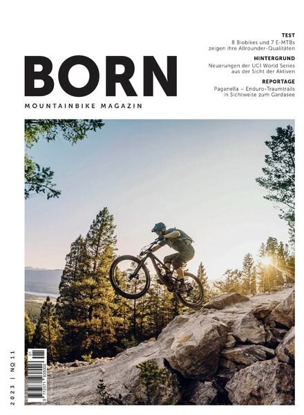 BORN Mountainbike Magazin CH – 17 April 2023 Cover