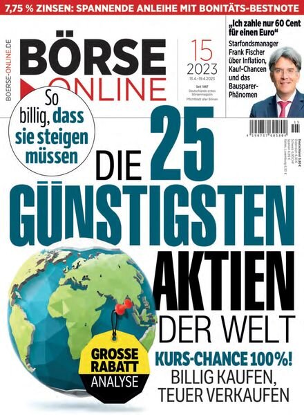 Borse Online – 13 April 2023 Cover