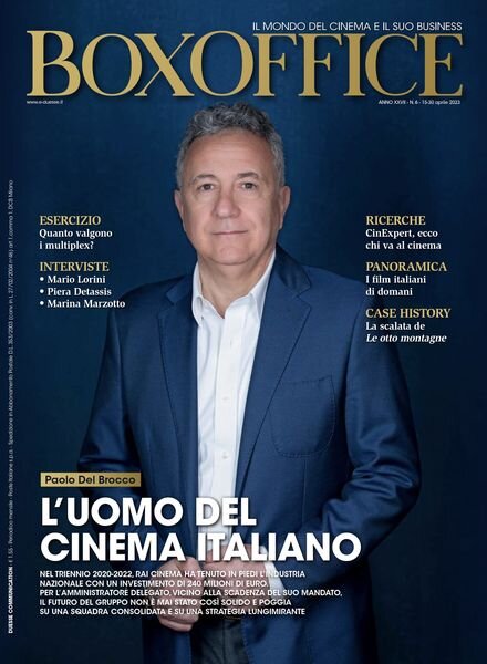 Box Office – 15 Aprile 2023 Cover