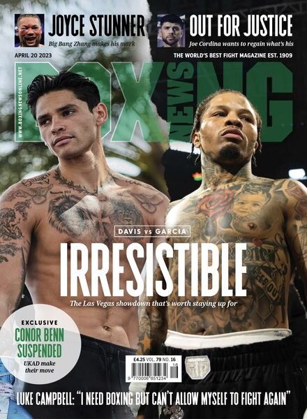 Boxing News – April 20 2023 Cover