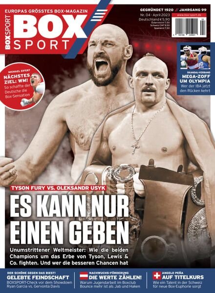 BoxSport – Juni 2023 Cover