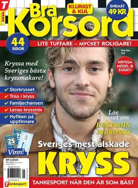Bra Korsord – 30 mars 2023 Cover