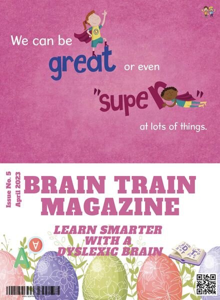 Brain Train Magazine – April 2023 Cover