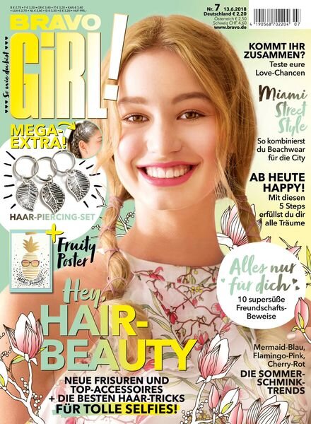 Bravo Girl! – Juni 2018 Cover