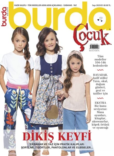 Burda Cocuk – Nisan 2023 Cover